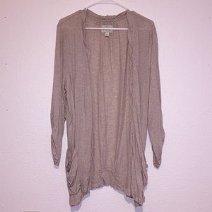Anthropologie Beige Cardigan